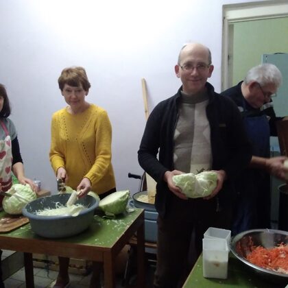 slābējam kāpostus ziemai... (2020.novembris)